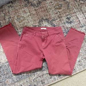 Loft Modern Fit Ankle Chinos